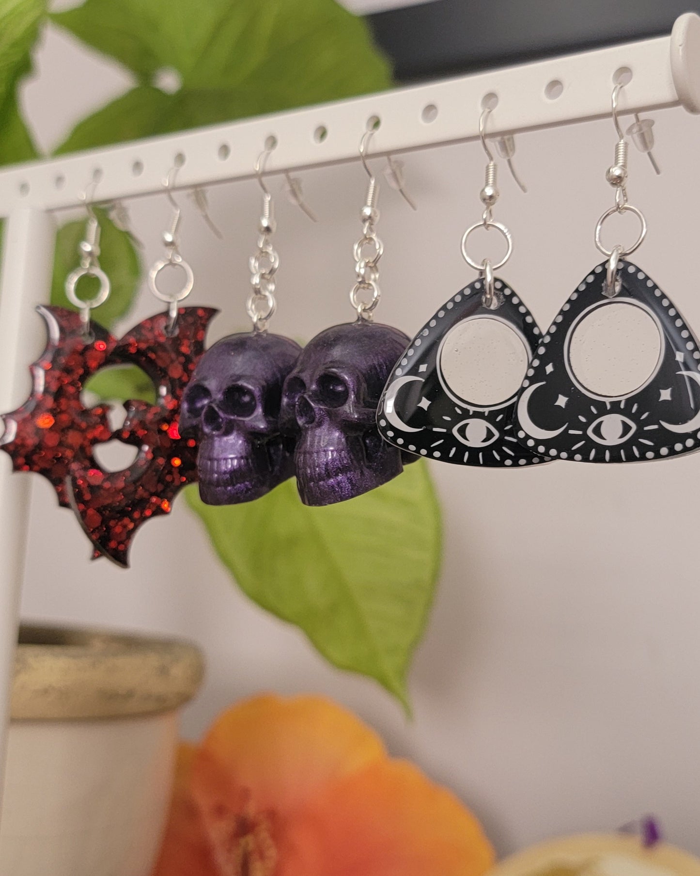 Reserved - tags & earrings