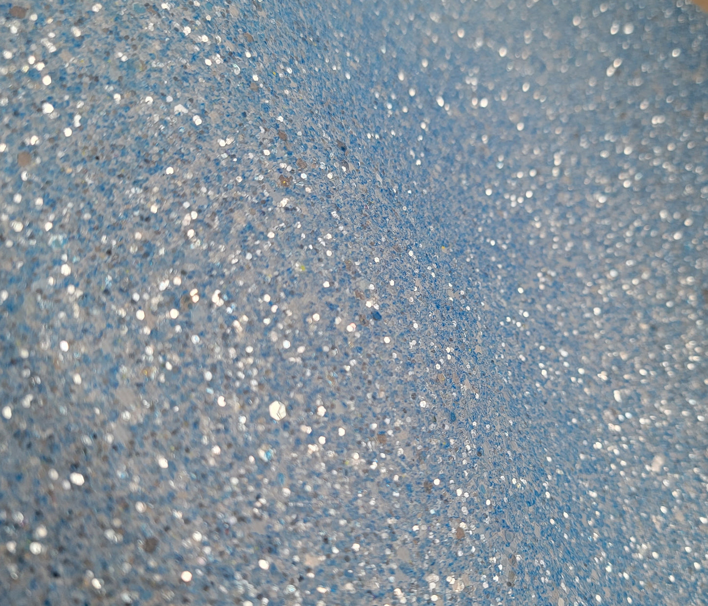 Light blue glitter canvas option for making glitter bows.