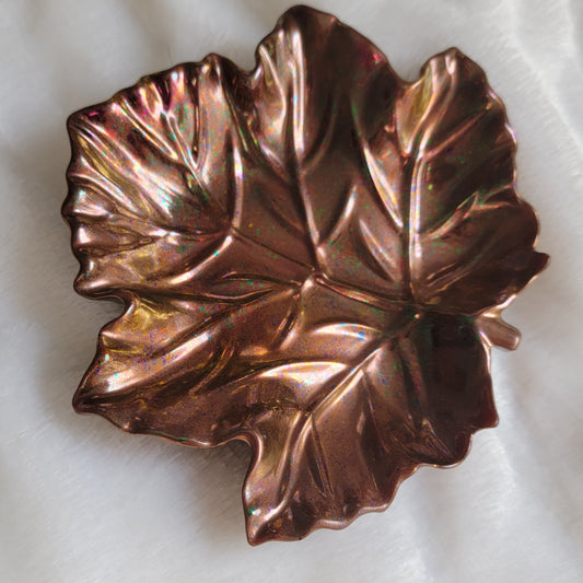 Harvest Sparkle Maple Dish
