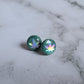 Reserved - Custom Resin Post Earrings