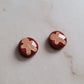 Gingerbread Resin Post Earrings