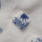 Palm in delft blue