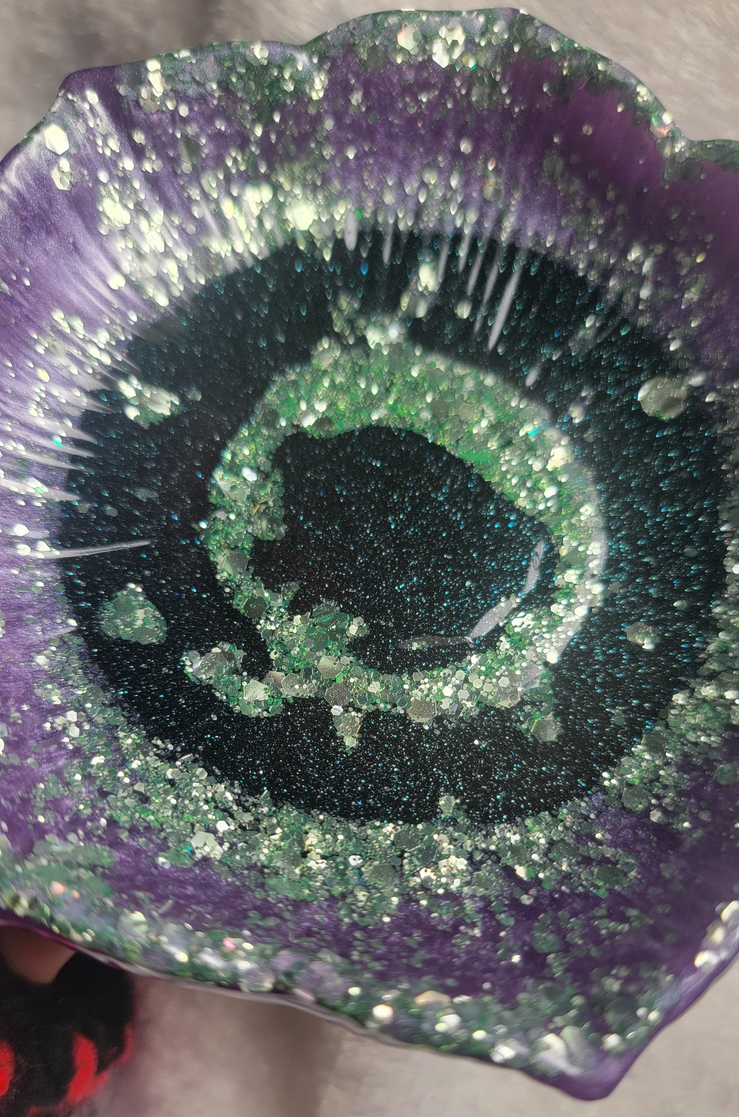 Lavender & Sage Lotus Blossom Dish