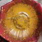Pink Marigold Lotus Blossom Dish