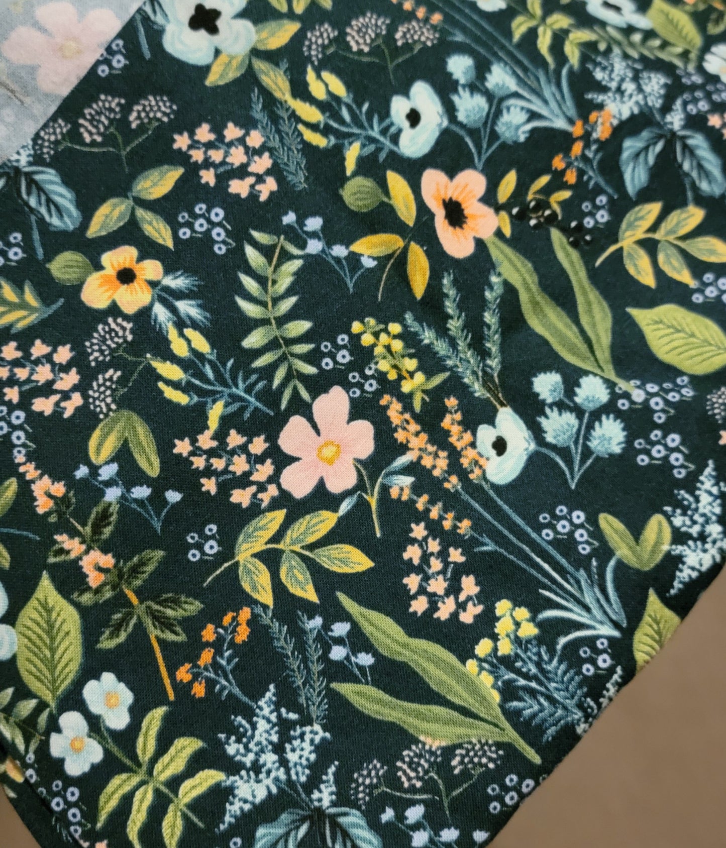 Custom wildflowers bandana