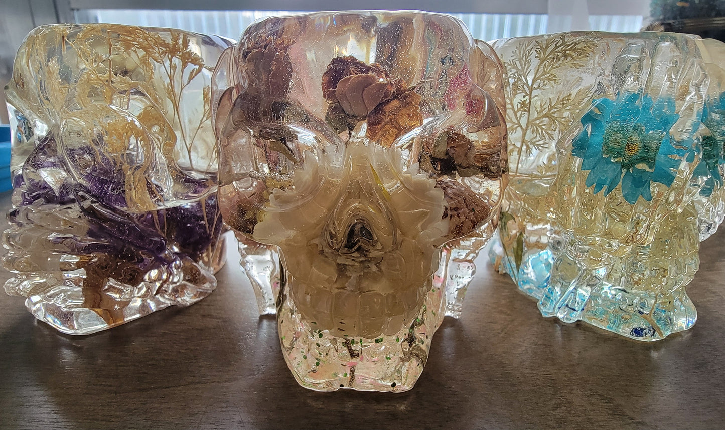 Floral Skulls
