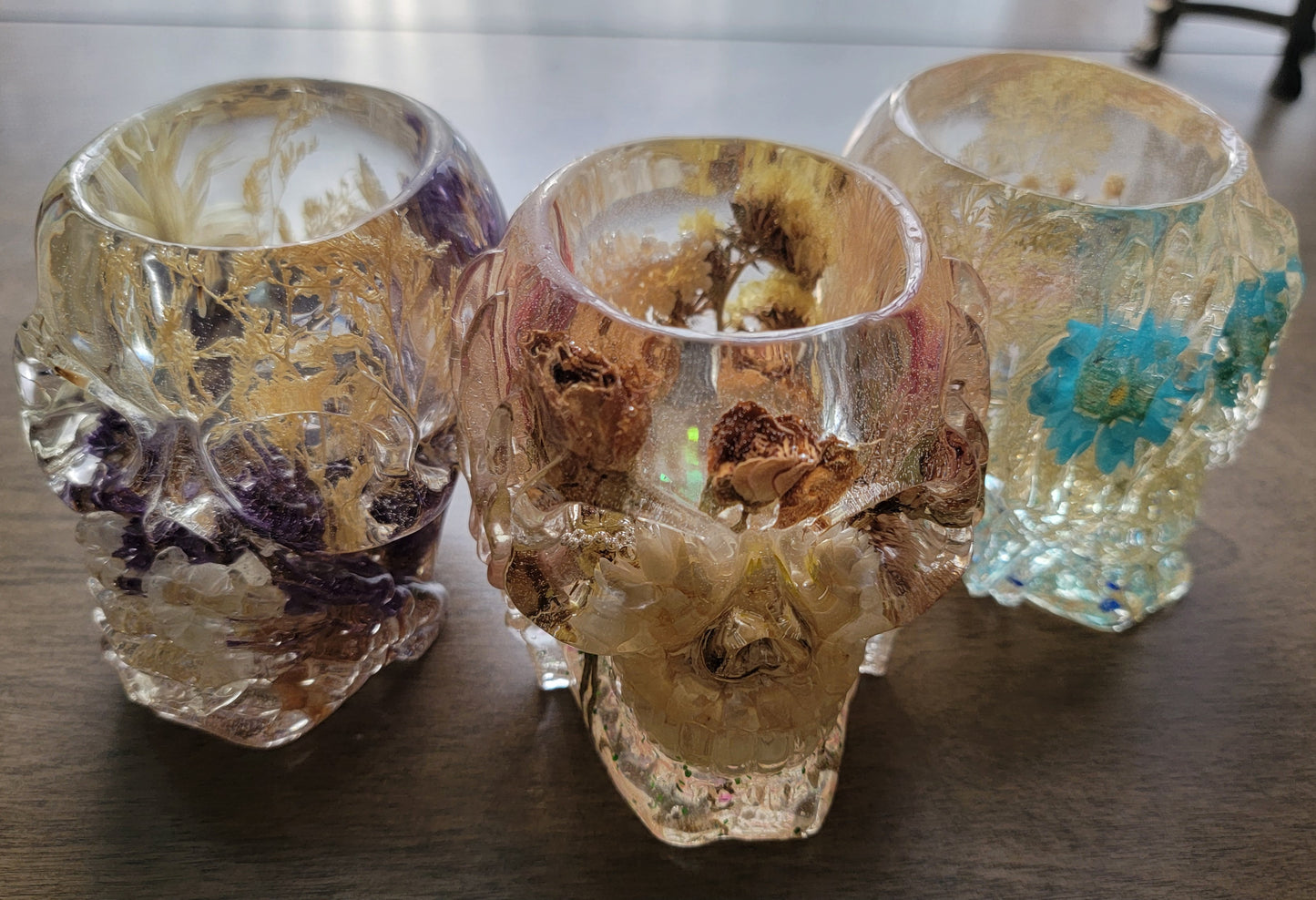 Floral Skulls