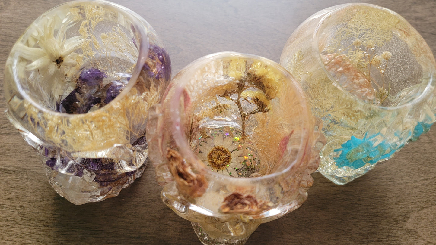 Floral Skulls