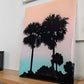 *RESERVED*Sunset Palms 9x12"