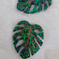 Emerald City Monstera Leaves