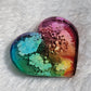 Rainbow Ink Swirl Hearts