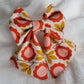 Fall Flowers Corduroy Bow
