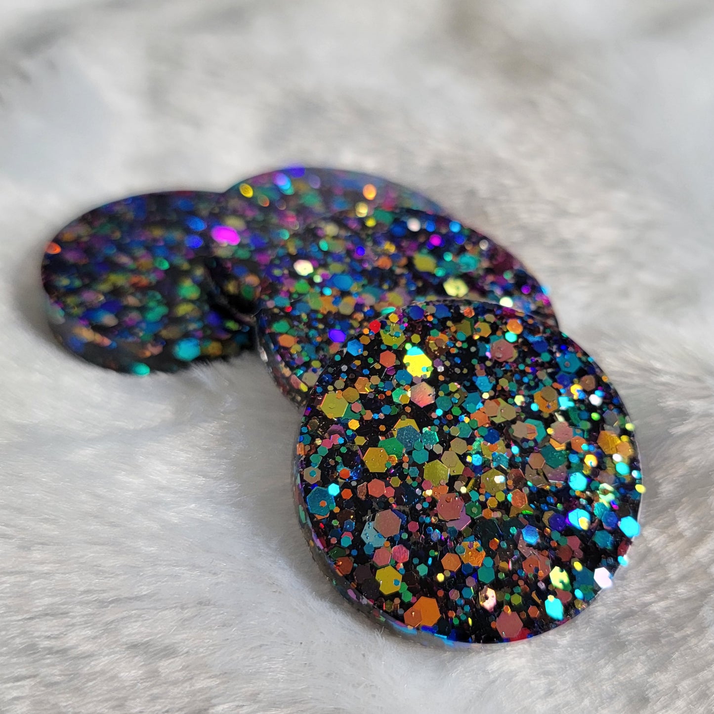 Dark Rainbow Glitter