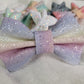 Winter Pastel Glitter Bows