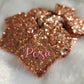 Rosey Gold Glitter